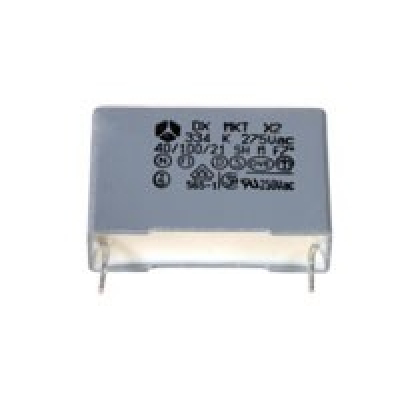 Condensador de Seguridad 330nF 275Vac X2 Raster 22,5mm