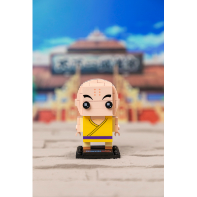 Krillin set construccion 8 cm dragon ball