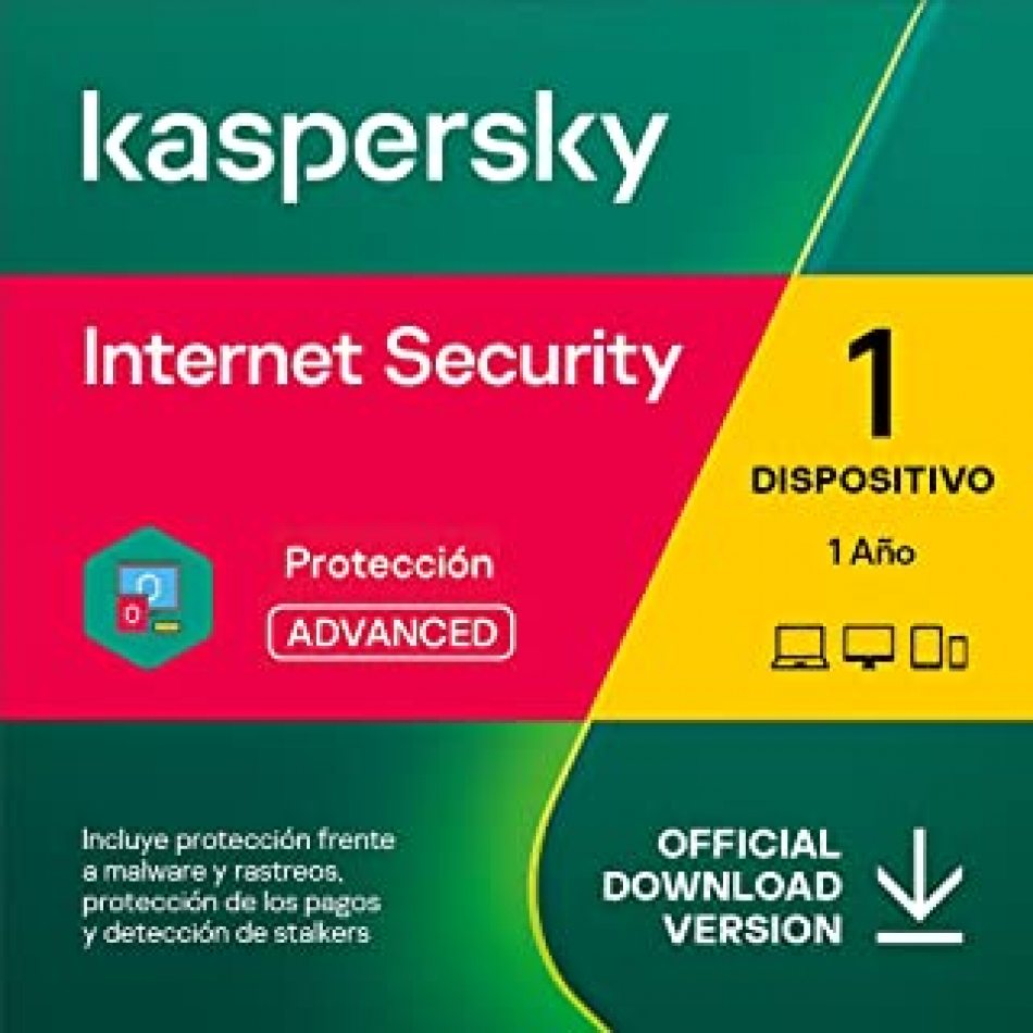 ESD Kaspersky Internet Security MD 1 Dispositivo Licencia Digital