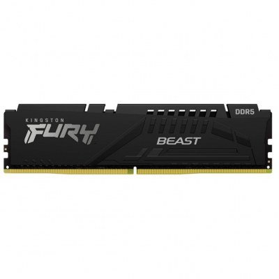 Memoria ram ddr5 32gb kingston - 4800mhz - pc5 38400 - fury beast - cl38 - 1.1v