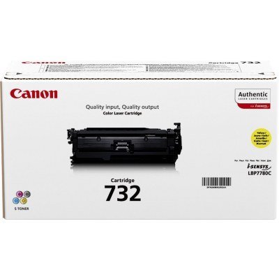 Toner canon 732 amarillo 6262b002 lbp7780cx