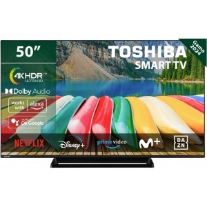 Televisión Toshiba 50UV3363DG 4K Ultra HD Smart TV con peana central