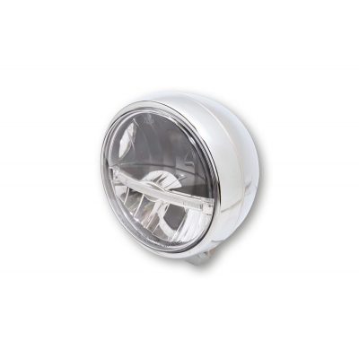 HIGHSIDER 5 3/4 inch LED headlight Jackson, bottom mounting 223-029