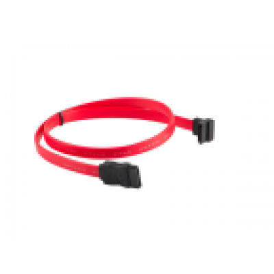 CABLE SATA III LANBERG 6GB/S HEMBRA HEMBRA ANGULO 0.5M ROJO