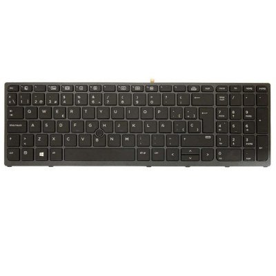 Teclado compatible para portátil HP Zbook 15 G3 Retroiluminado
