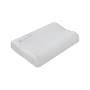 Almohada ergonómica ventilada de espuma viscoelástica Airknit Gris