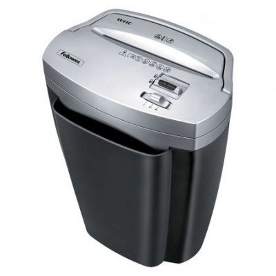 DESTRUCTORA FELLOWES W11C - CORTE EN PARTICULAS HASTA 11 HOJAS - PAPELERA CAPACIDAD 21 LITROS - DESTRUYE GRAPAS Y TARJETAS DE CREDITO