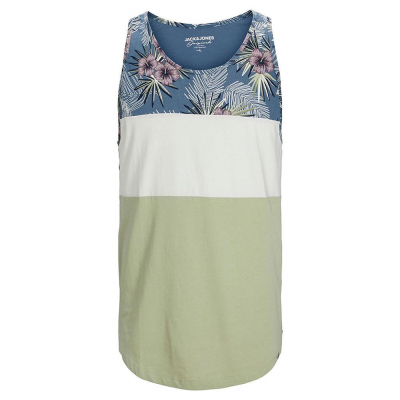 Camiseta Tirantes JACK & JONES JORVENICE BLOCK TANK TOP JNR 12210056 AZUL Azul