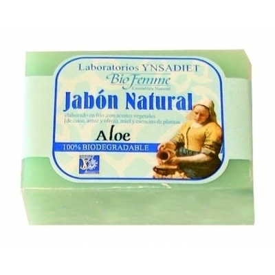 Ynsadiet Jabon Natural Aloe Vera 100g