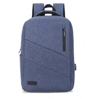 Mochila Subblim City Backpack para Portátiles hasta 15.6/ Puerto USB/ Azul