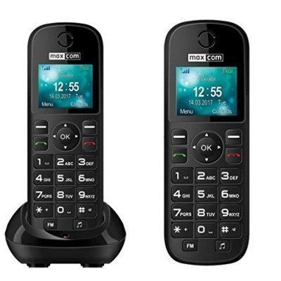Telefono movil maxcom dec mm35d black - 1.77pulgadas - 2g