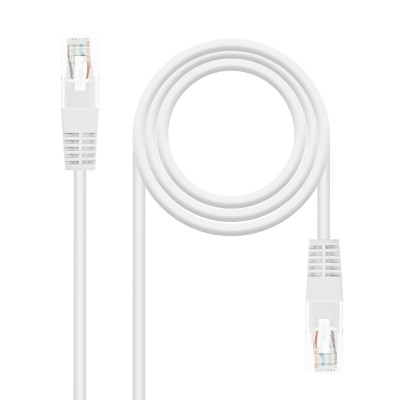 Nanocable - CABLE RED LATIGUILLO CAT.6 UTP AWG24 BLANCO 25 CM