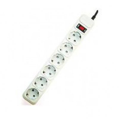 Regleta 6 tomas spg6 - b - 6c 1.8m - blanca