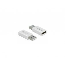 DeLOCK 66530 cambiador de género para cable USB 2.0 Type-A Blanco