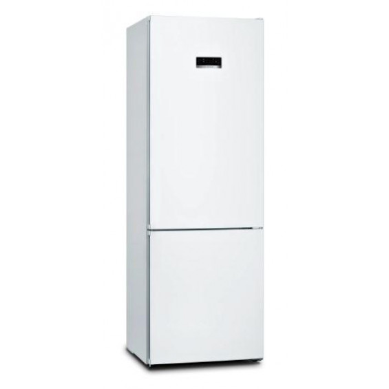 Frigorífico combi Bosch KGN493WDA, 203 x 70 x 67 cm, Total No Frost, clase D, 207 kWh/año, 38 dB, 438 litros, XXL, VitaFresh, 0°C, reversible, blanco