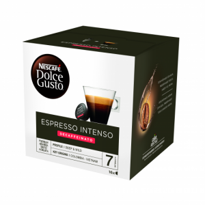 Estuche de cápsulas de café Dolce Gusto 12523871 ESPRESO INTENS DECAF 16 cápsulas