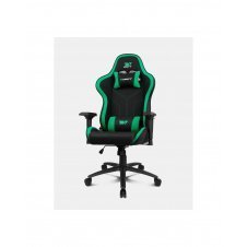 DRIFT DR110BG silla para videojuegos Butaca para jugar Asiento acolchado Negro, Verde