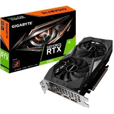 Tarjeta Gráfica Gigabyte GeForce RTX 2060 D6 6G/ 6GB GDDR6