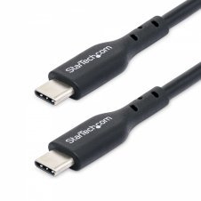 StarTech.com Cable de Carga USB-C de 2m - Cable USB Tipo C - Cable de Carga para Ordenador Portátil USB Tipo C USB 2.0 - PD de 60W 3A - Cubierta de T