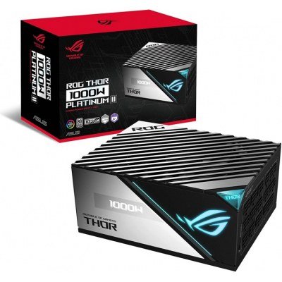 Fuente de alimentacion asus rog - thor - 1000p2 - gaming 1000w 80 plus platinum