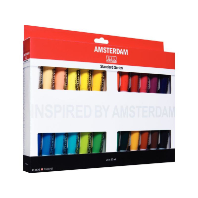17820424 pintura para manualidades Pintura acrílica 20 ml 24 pieza(s)