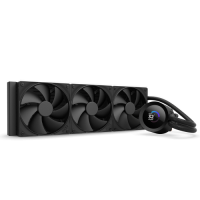 NZXT Kraken Plus 360 Procesador Sistema de refrigeración líquida todo en uno 12 cm Negro