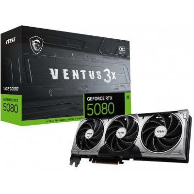 TARJETA GRAFICA GEFORCE RTX 5080 16G VENTUS 3X OC
