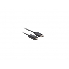 Lanberg CA-DPHD-11CC-0050-BK cambiador de género para cable DisplayPort HDMI Negro
