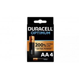 Pila Duracell ALCALINA OPTIMUM AA LR06 K4 1 BLISTE