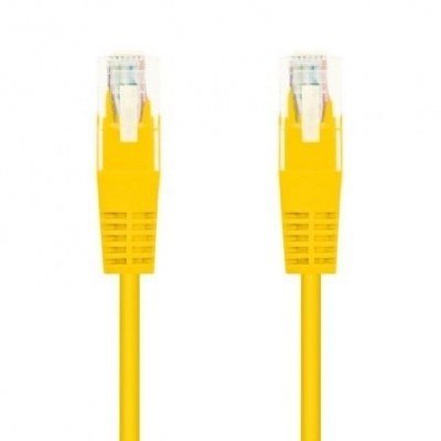 Cable de Red RJ45 UTP Nanocable 10.20.0400-L25-Y Cat.6/ 25cm/ Amarillo