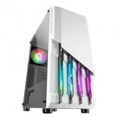 Caja Gaming Semitorre Mars Gaming MCX2/ Blanca