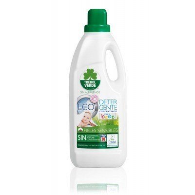 Trébol Verde Detergente Ropa Bebe Ecologico 1500ml