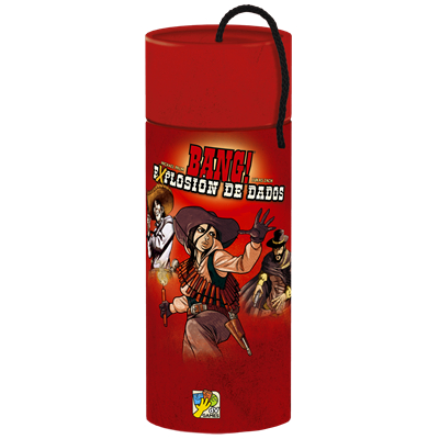 Juego de mesa bang explosion de dados