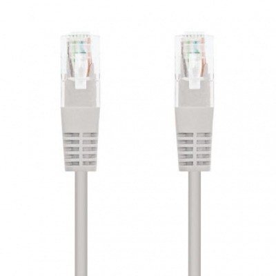 Cable de Red RJ45 UTP Nanocable 10.20.0107 Cat.5e/ 7m/ Gris