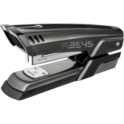 Maped Half Strip A-3545 Grapadora Metalica de Sobremesa - Hasta 25 Hojas a la Vez - Admite Grapas 24/6 y 26/6 - Grapado Abierto y Cerrado - Color Negro