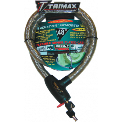 Candado de cable blindado serie Gladiator TRIMAX TG3048SX