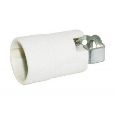 Portalamparas E14 porcelana 2A/250V
