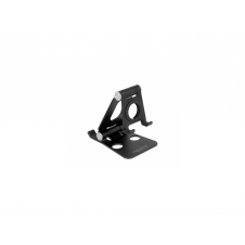 DeLOCK 18430 soporte Soporte activo para teléfono móvil Teléfono móvil/smartphone, Reloj inteligente Negro