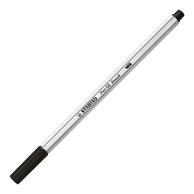 Pen 68 brush rotulador Medio Negro 1 pieza(s)