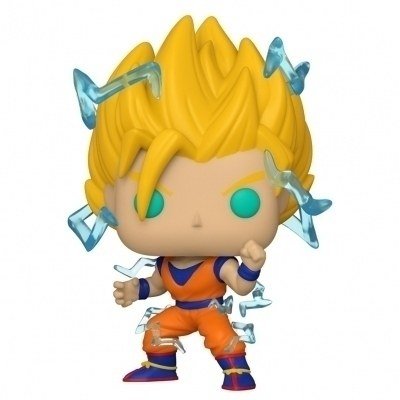 Funko pop dragon ball z super saiyan goku con energia con opcion chase glow in the dark brillo en la oscuridad 50340