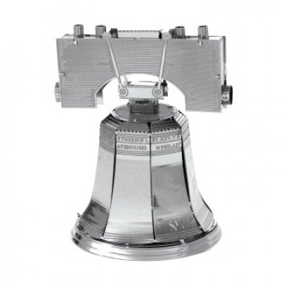 MAQUETA 3D METAL FASCINATIONS LIBERTY BELL PHILADELPHIA MONTAJE SIN PEGAMENTO NI SOLDADURA