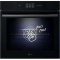 Horno con vapor LG WS9D7672WM, 76 litros, vapor 100%, InstaView, Blue EasyClean, Air Fry, ThinQ WiFi, ProBake, clase A++, negro mate