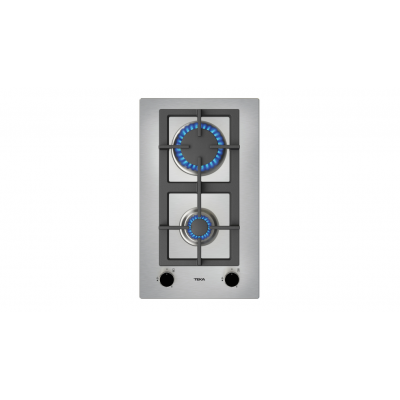 PLACA GAS TEKA EFX 30.1 2G AI AL CI BTN SS 2F 30CM INOX 112610047