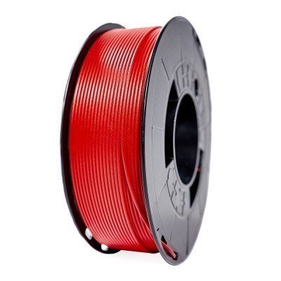 Filamento 3D PLA - Diametro 1.75mm - Bobina 1kg - Color Rojo