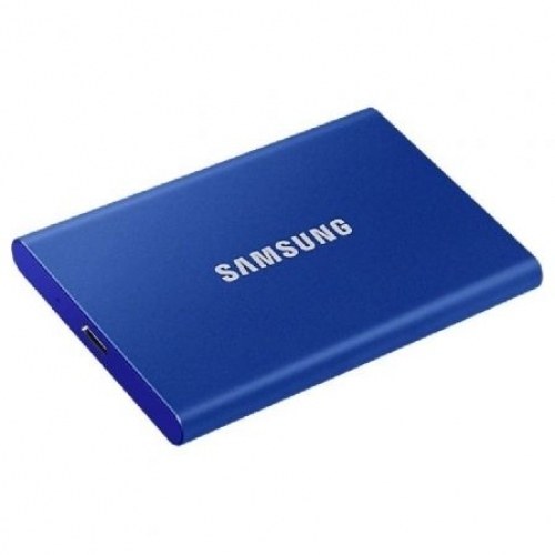 Disco Externo SSD Samsung Portable T7 2TB/ USB 3.2/ Azul