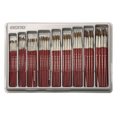 GIOTTO PINCEL PELO DE PONY REDONDO N.14