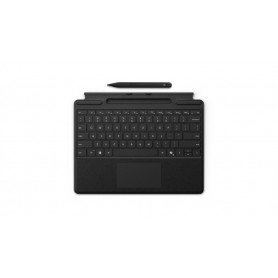 Surface Pro Keyboard with Slim Pen for Business QWERTY Inglés Microsoft Cover port Negro