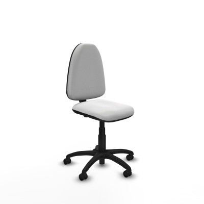 Aýna CP bali blanco sin brazos base poliamida ruedas engomadas 50mm