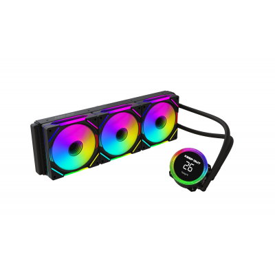 XWC-360 PRO sistema de refrigeración para ordenador Procesador Kit de refrigeración líquida 12 cm Negro