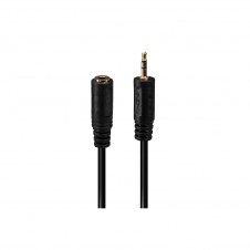 Lindy 35698 cable de audio 0,2 m 2,5mm 3,5mm Negro